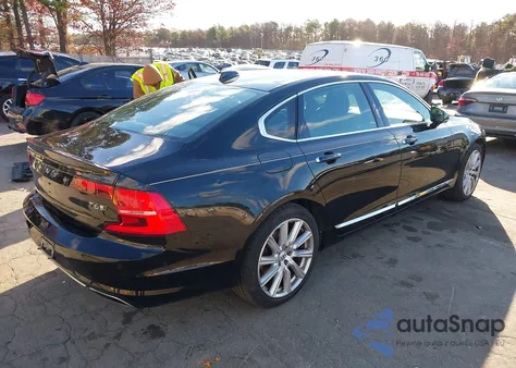 2018 Volvo S90 T6 Inscription from USA, damaged, VIN LVY992ML0JP034745